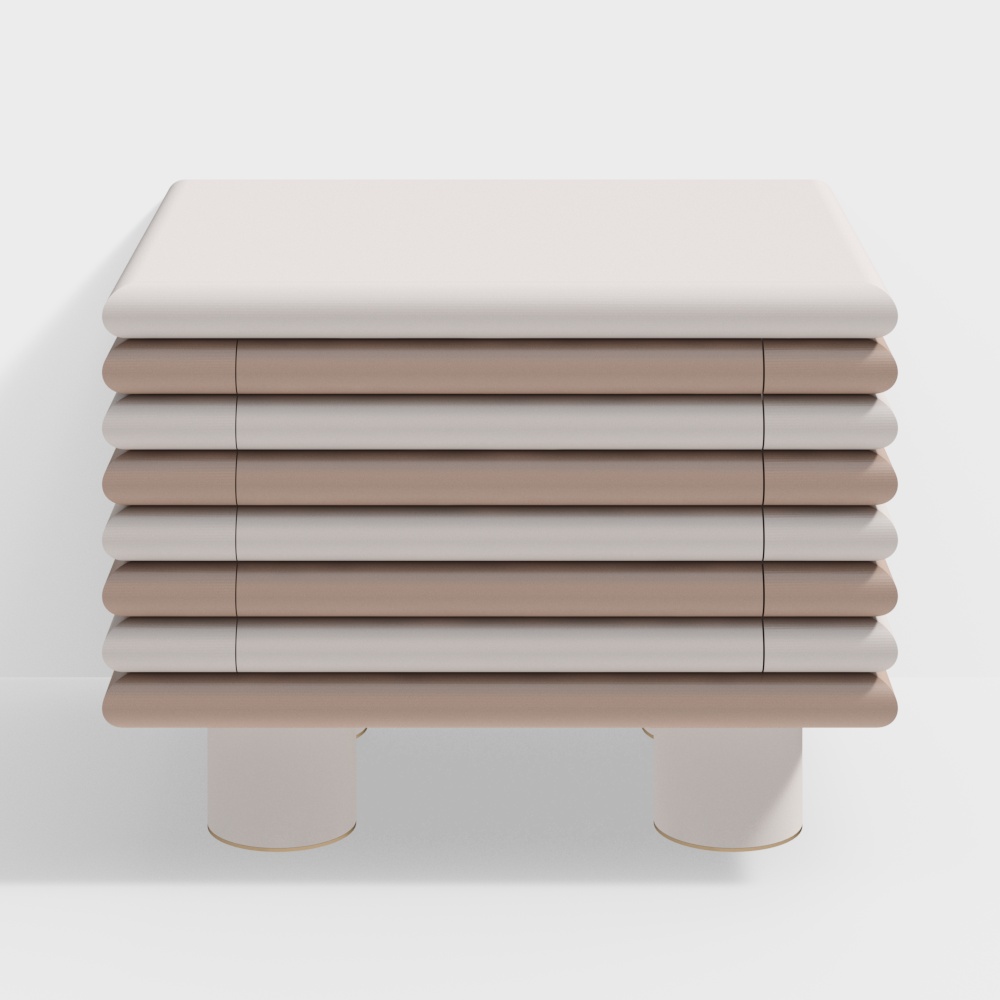 奶油風格床頭櫃