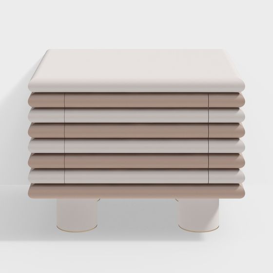 奶油風格床頭櫃