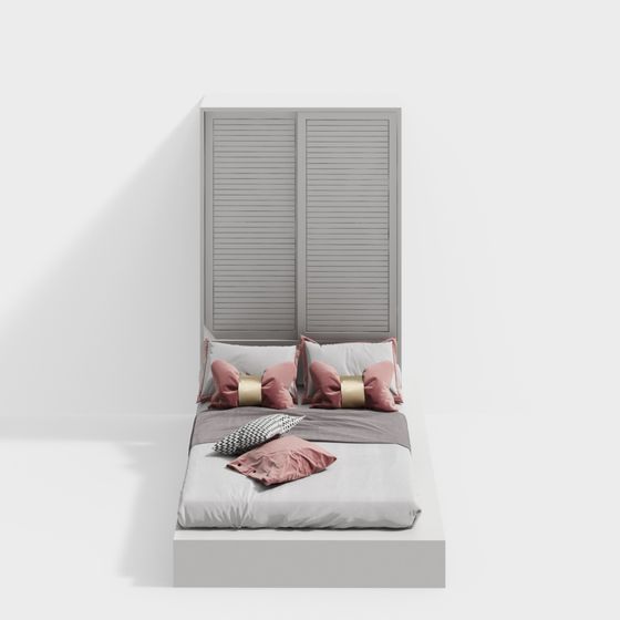 Urban Rest Bed 3D model