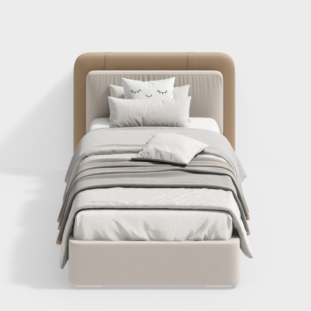 Giường đơn kiểu hiện đại