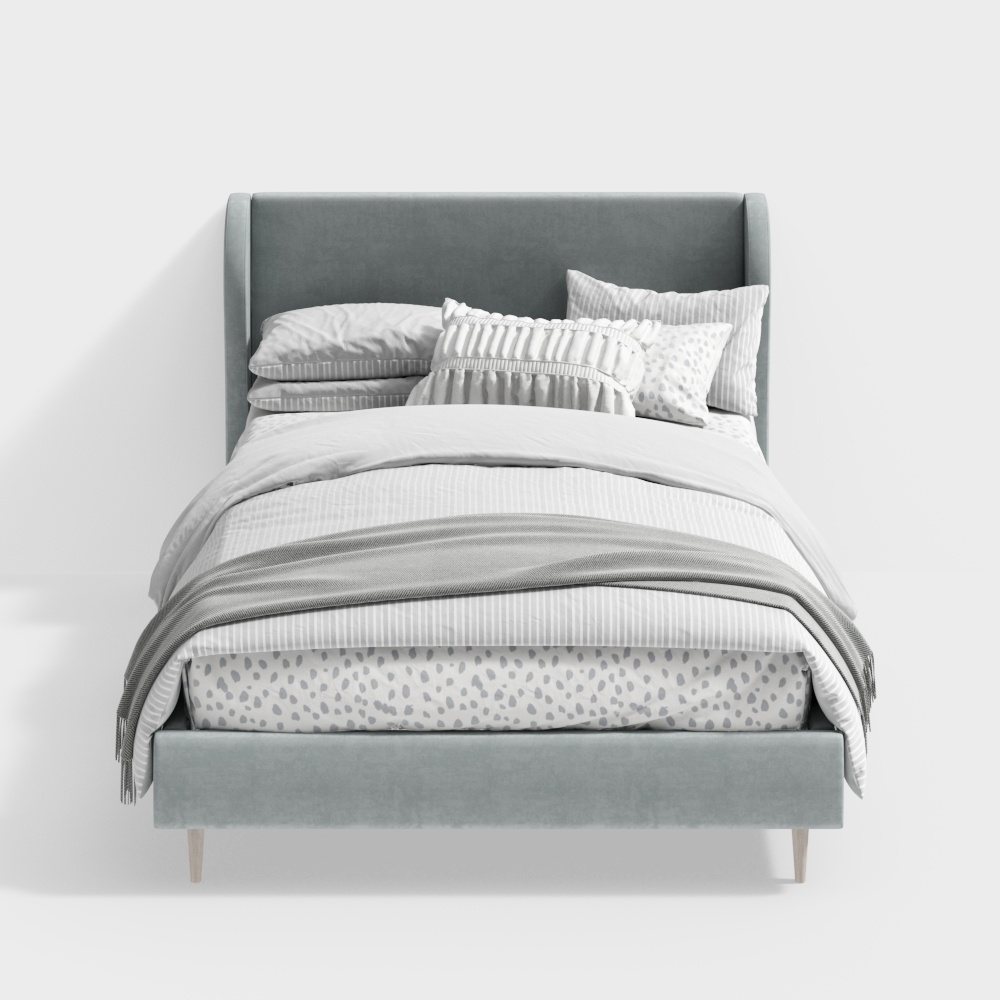 Современная односпальная кровать