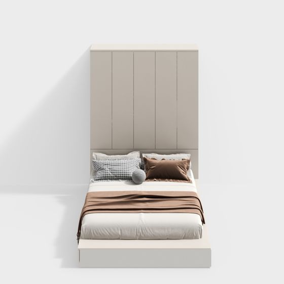 Urban Rest Bed 3D model for Creative Spaces