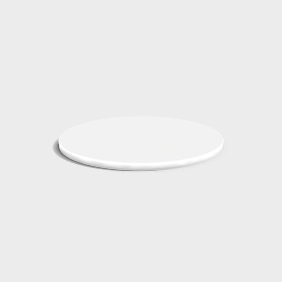Minimalist Round Table 3D model