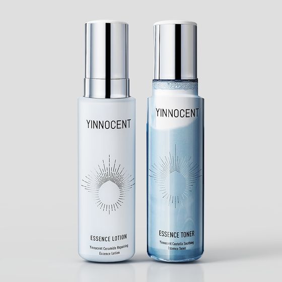 Yinnocent Skincare Bottles 3D model