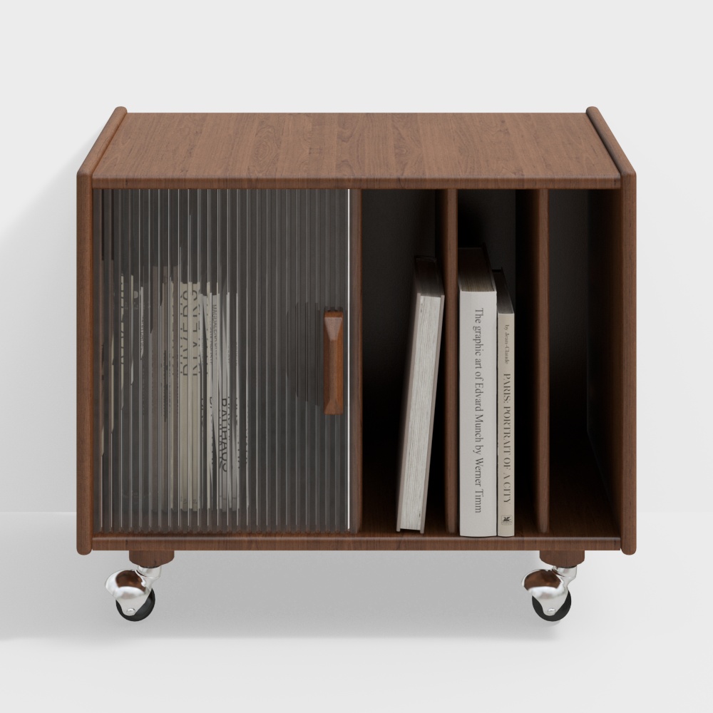 Medieval style bedside table