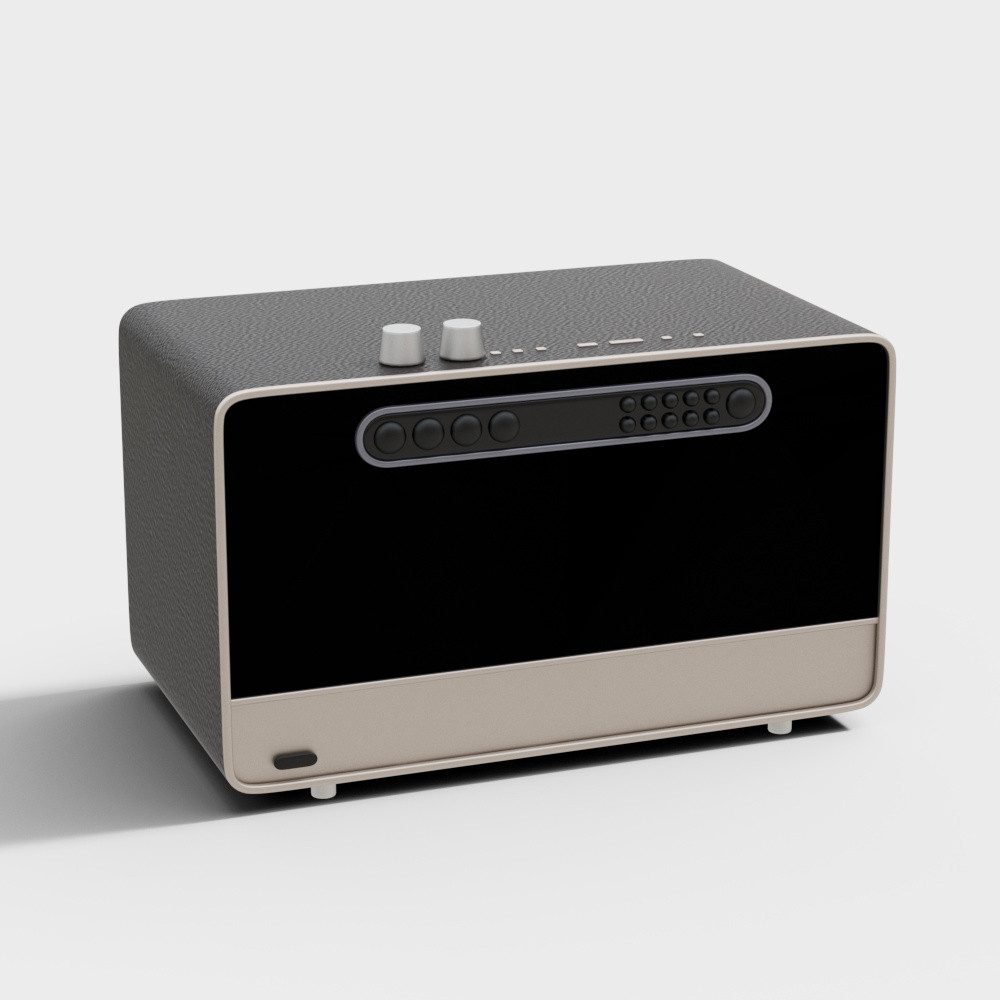 Cream style speaker ornaments