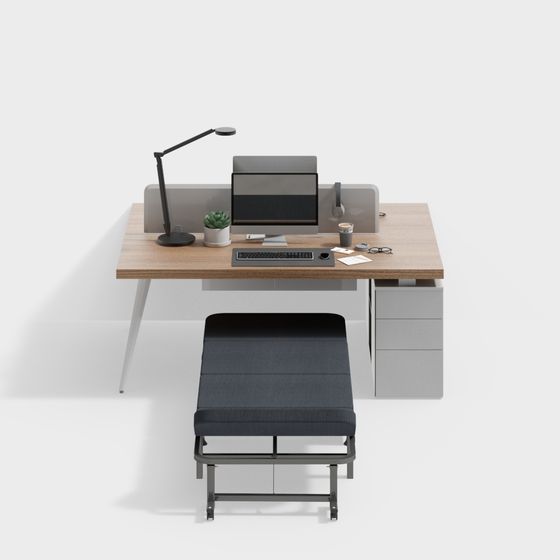 Urban Workspace 3D model for Modern Offices