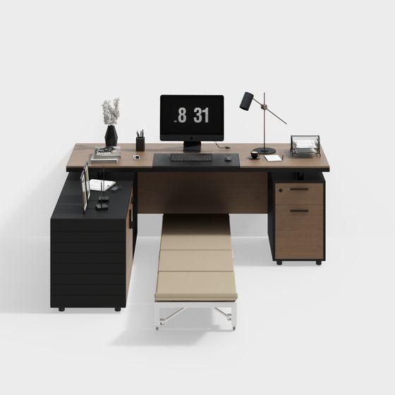 Urban Workspace 3D model for Creative Projects