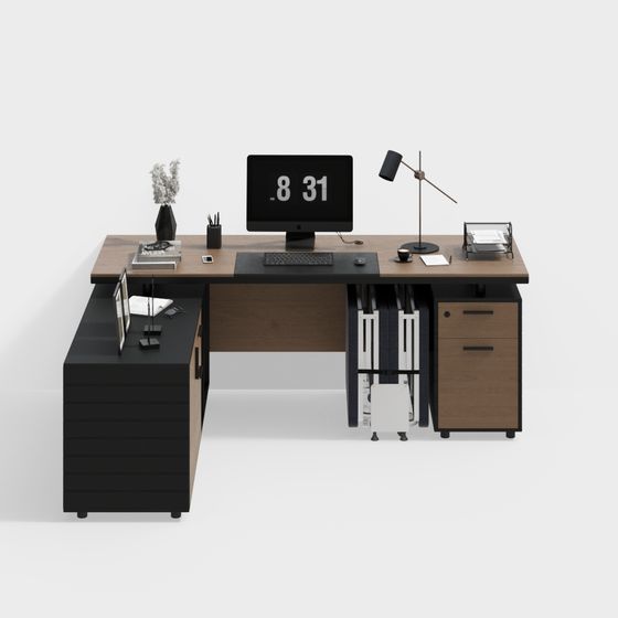 Urban Workspace 3D model for Creative Projects