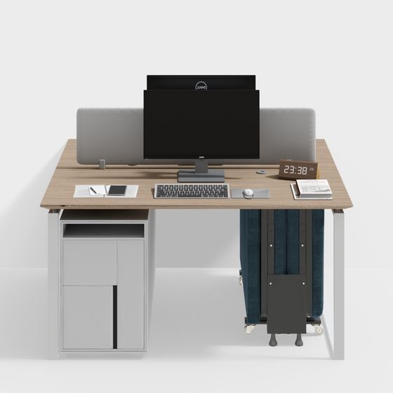 Urban Workspace 3D model for Modern Offices