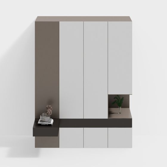 Urban Shelf 3D model for Modern Interiors