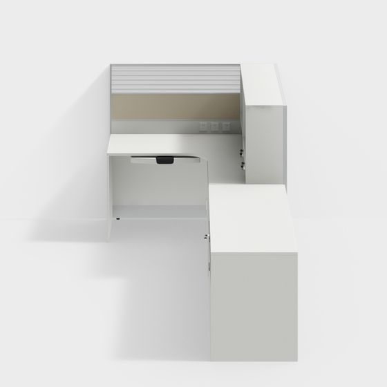 Urban Workspace 3D model for Modern Offices