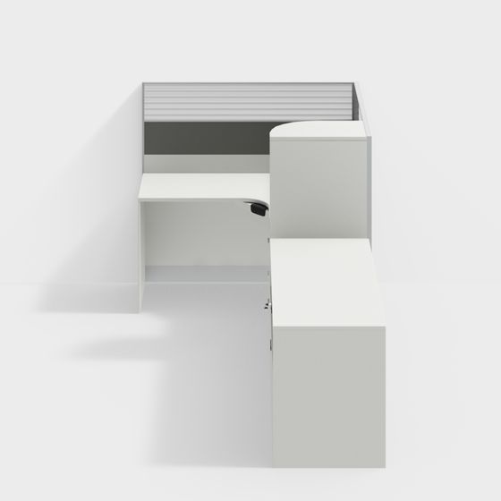 Urban Corner Desk 3D model