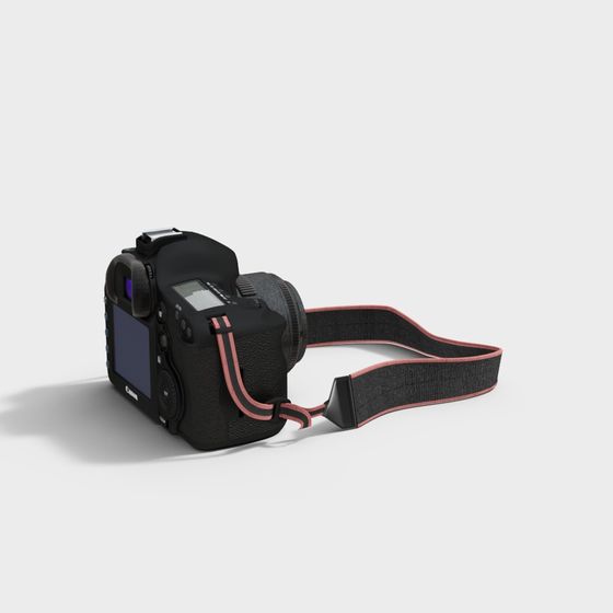 Realistic Low-Poly 3D Camera Model