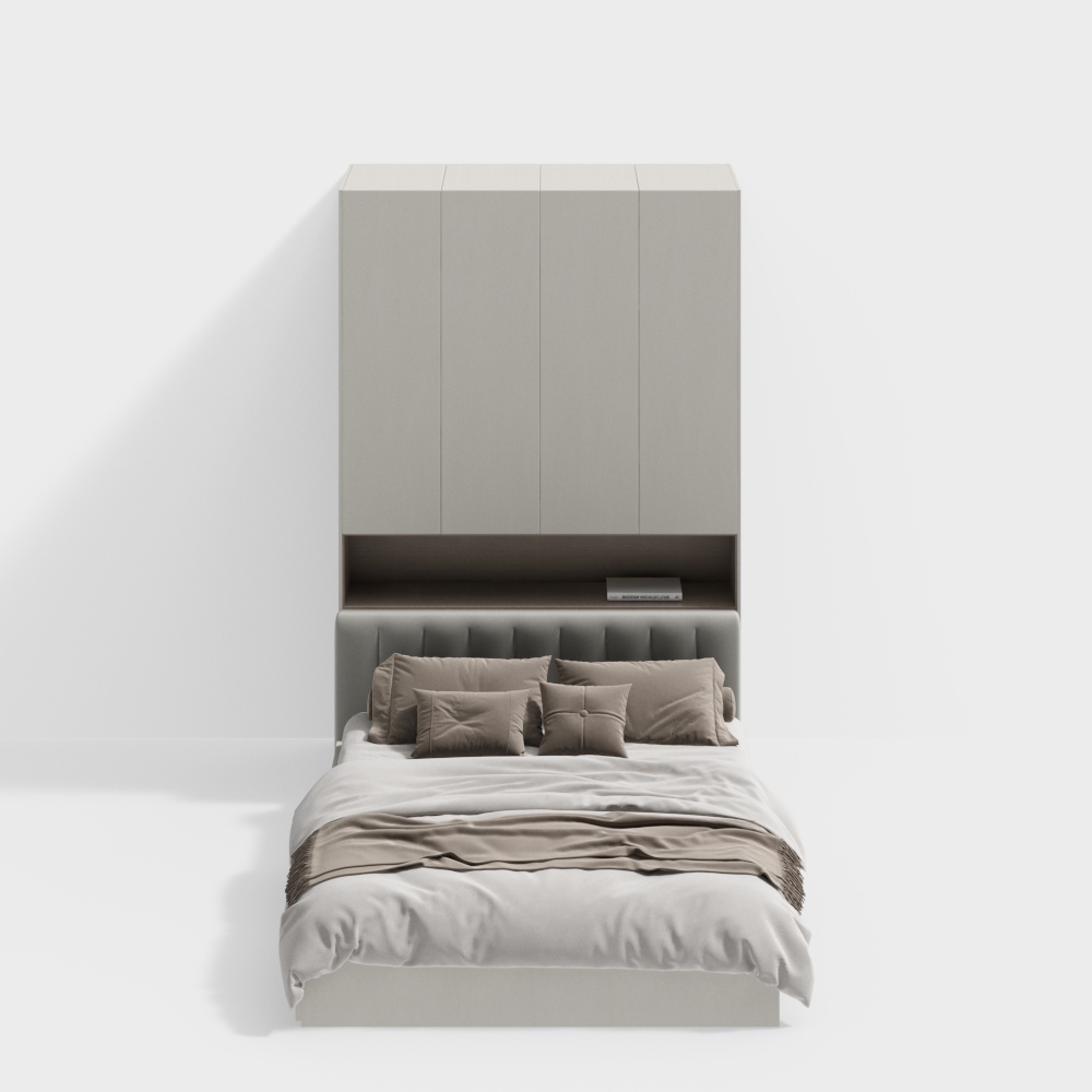 現代奶油色風格榻榻米