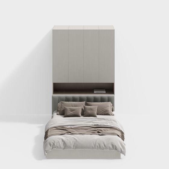 現代奶油色風格榻榻米