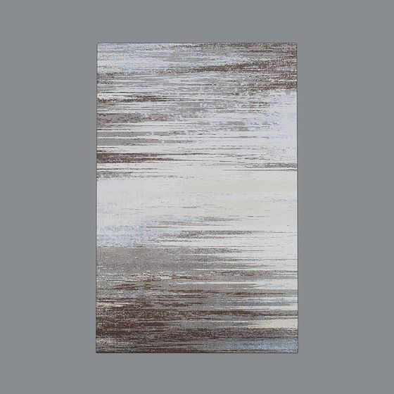 Abstract Canvas 3D model with Low-Polygon Style