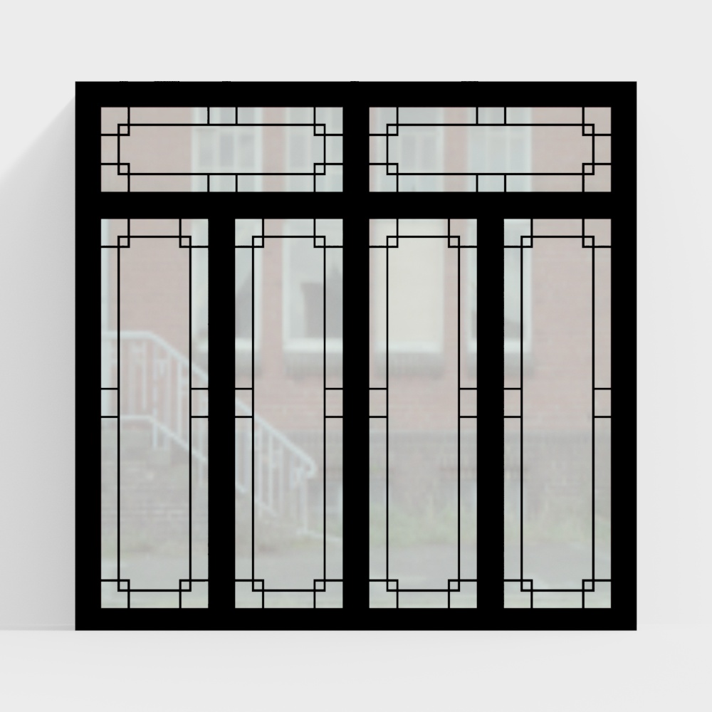 Fenêtre de style chinois