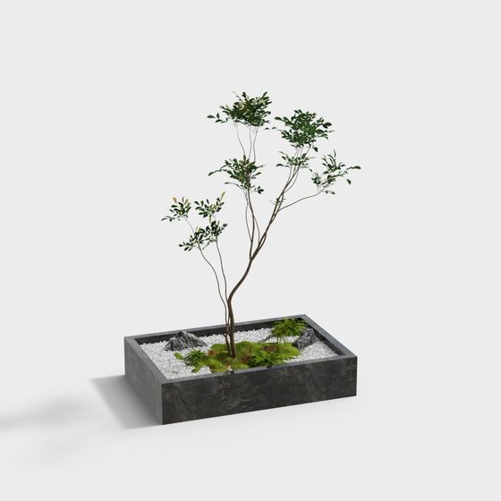 Urban Oasis 3D model for Designers and Developers