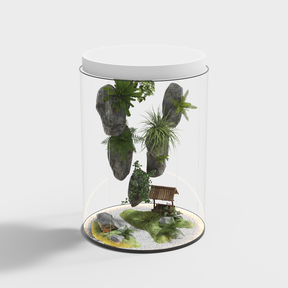 modern interior landscape