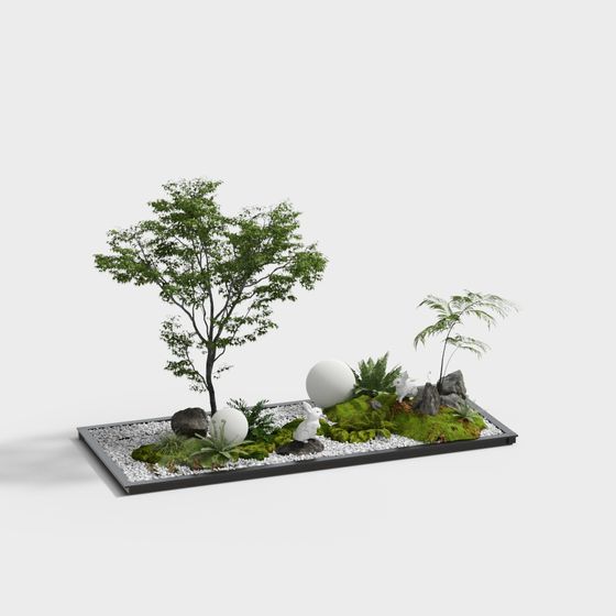 Forest Path 3D Model for Designers and Developers