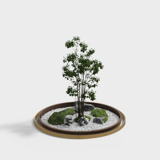 Zen Garden 3D Model for Designers and Developers