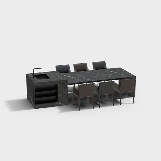 Urban City Lounge 3D model