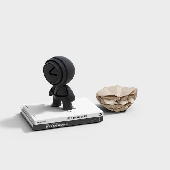 Minimalist Figurine 3D model for Creative Projects