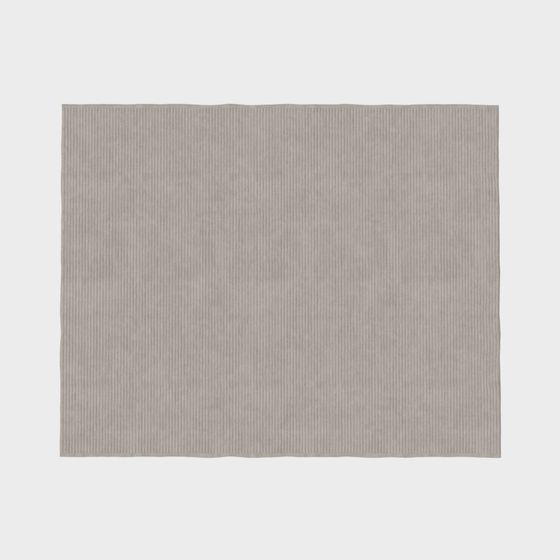 Cozy Rug 3D model for Versatile Interior Design