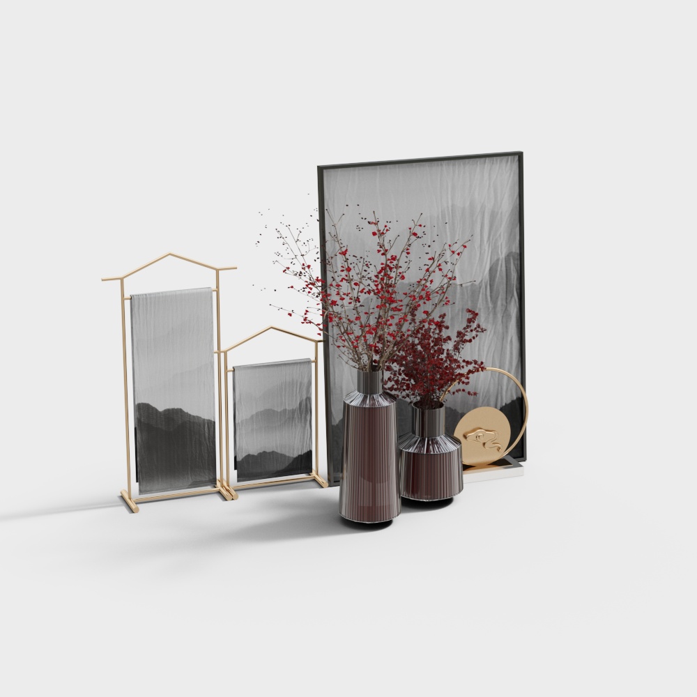 Neo-Chinese decorative combination Decorative item