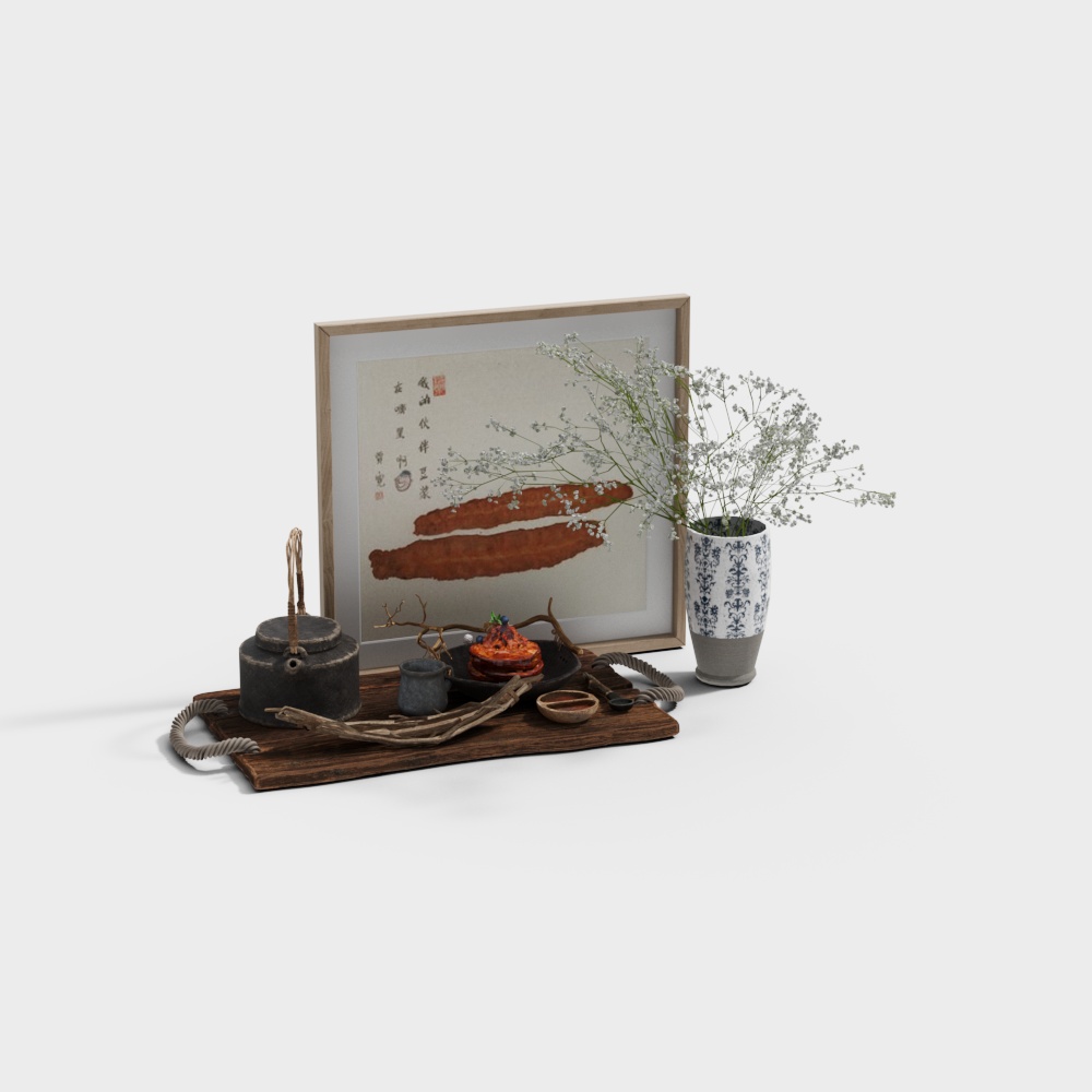 Neo-Chinese decorative combination Decorative item