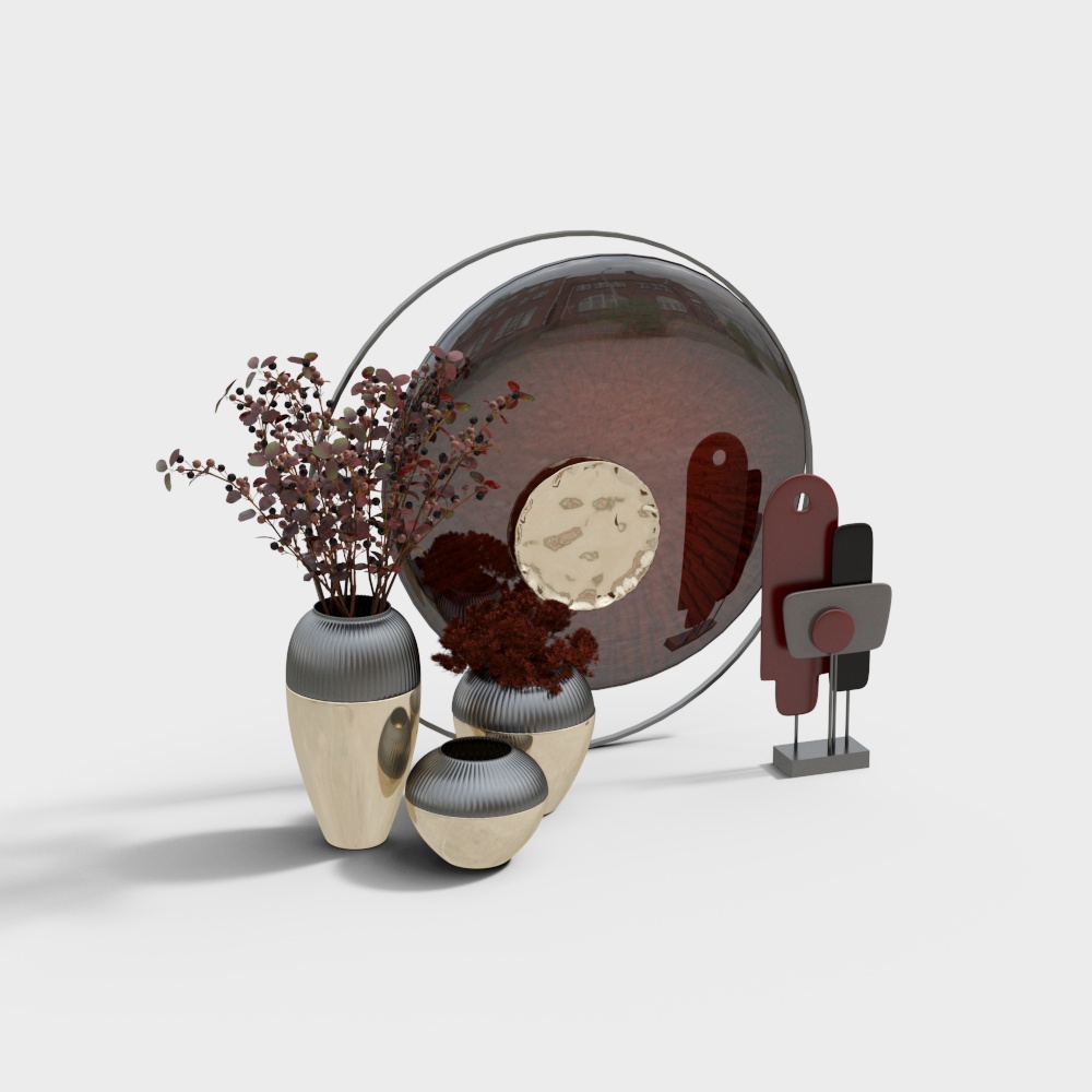 New Chinese style decorative combination ornaments