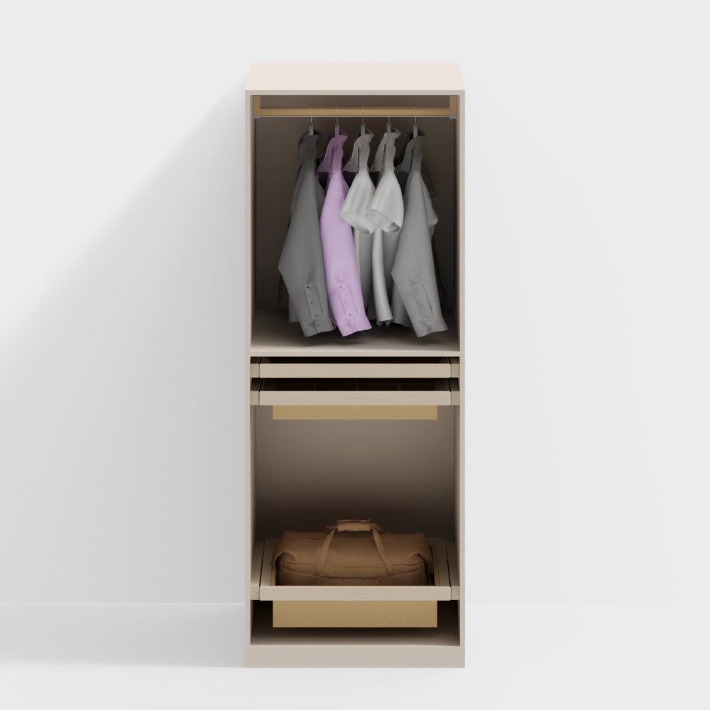 신중국 스타일 피아제 시리즈 드레스룸 기능적 수납장 2