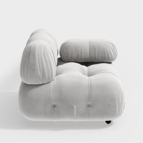 canapé individuel blanc