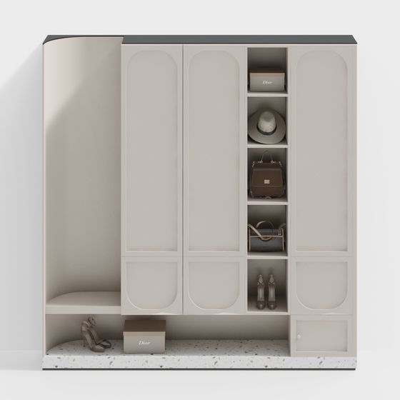 Lối vào phong cách kem Pháp