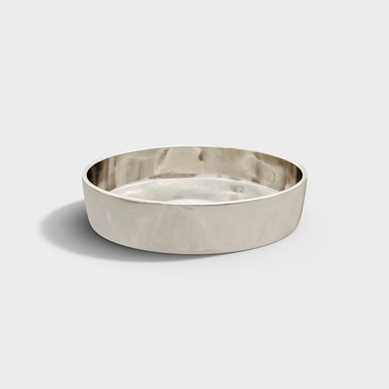 Minimalist Metal Bowl 3D model