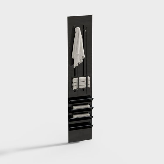 Urban Storage Tower 3D model for Modern Spaces