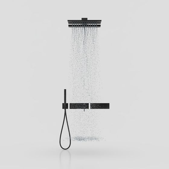 Rainfall Shower Head 3D Model