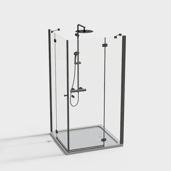 Shower Room 3D Model