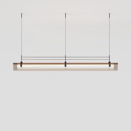Linear Light Fixture 3D model