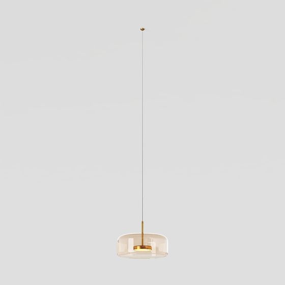 Elegant Modern Chandelier 3D model