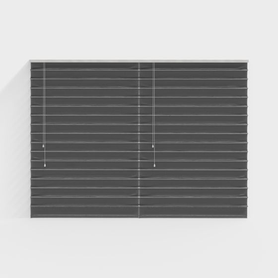 Unique Low-Poly Shutter 3D model