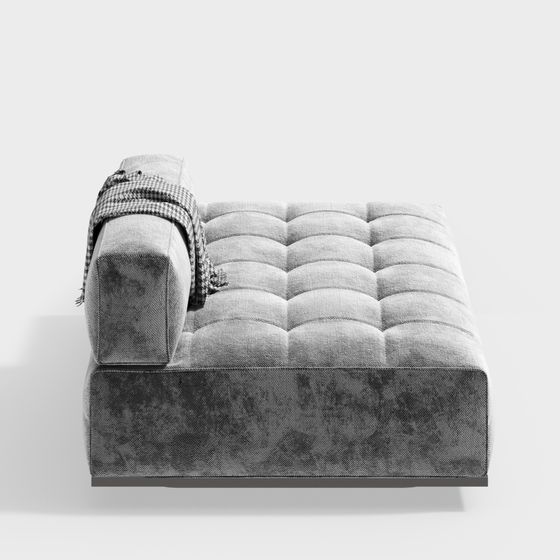 Charming Vintage Sofa 3D Model