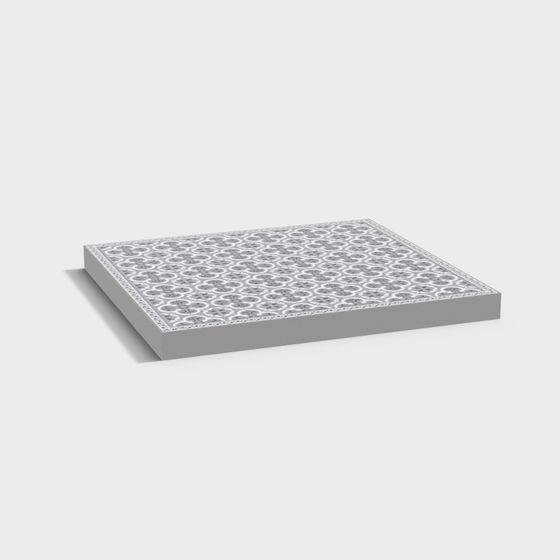 Vintage Floor Tile 3D model