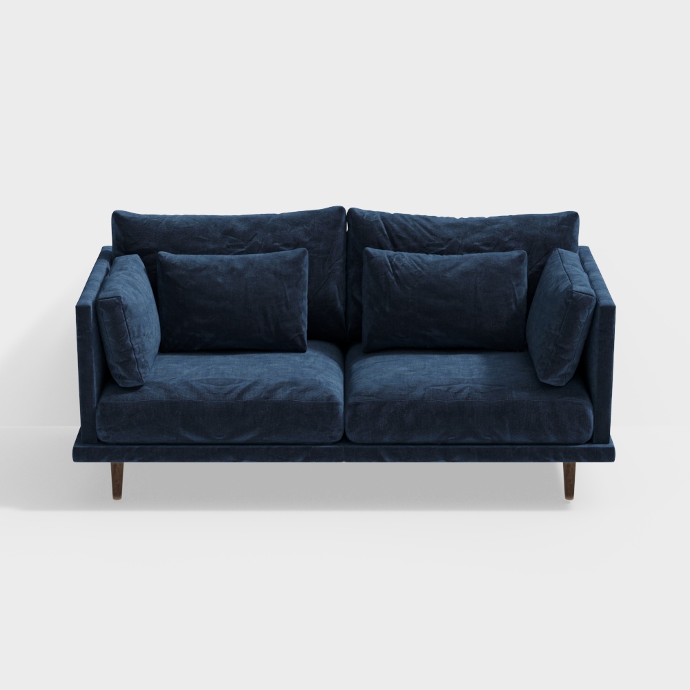 ghế sofa xanh
