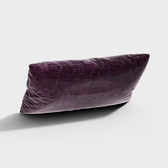 Velvet Cushion 3D model