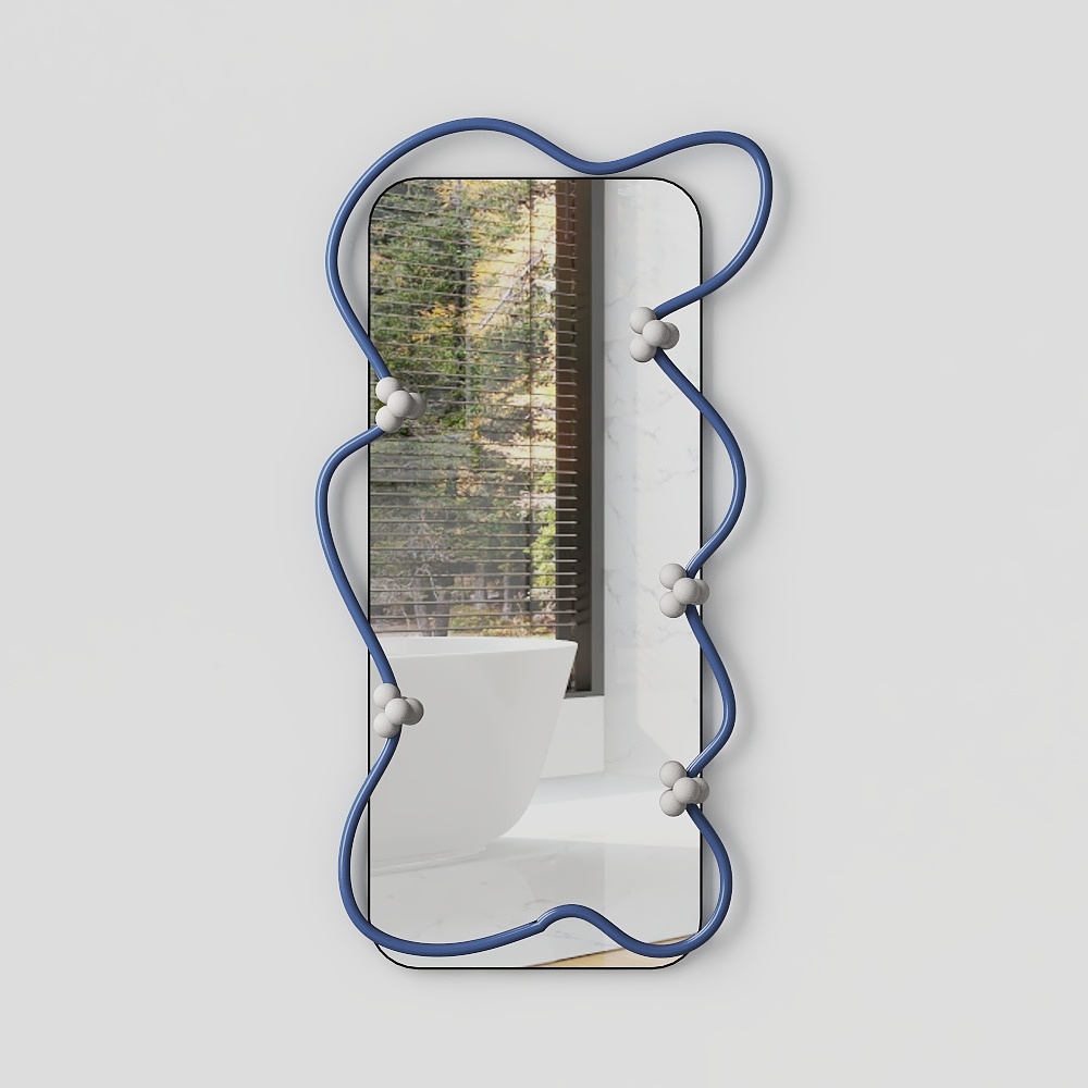 Miroir décoratif de célébrité internet moderne