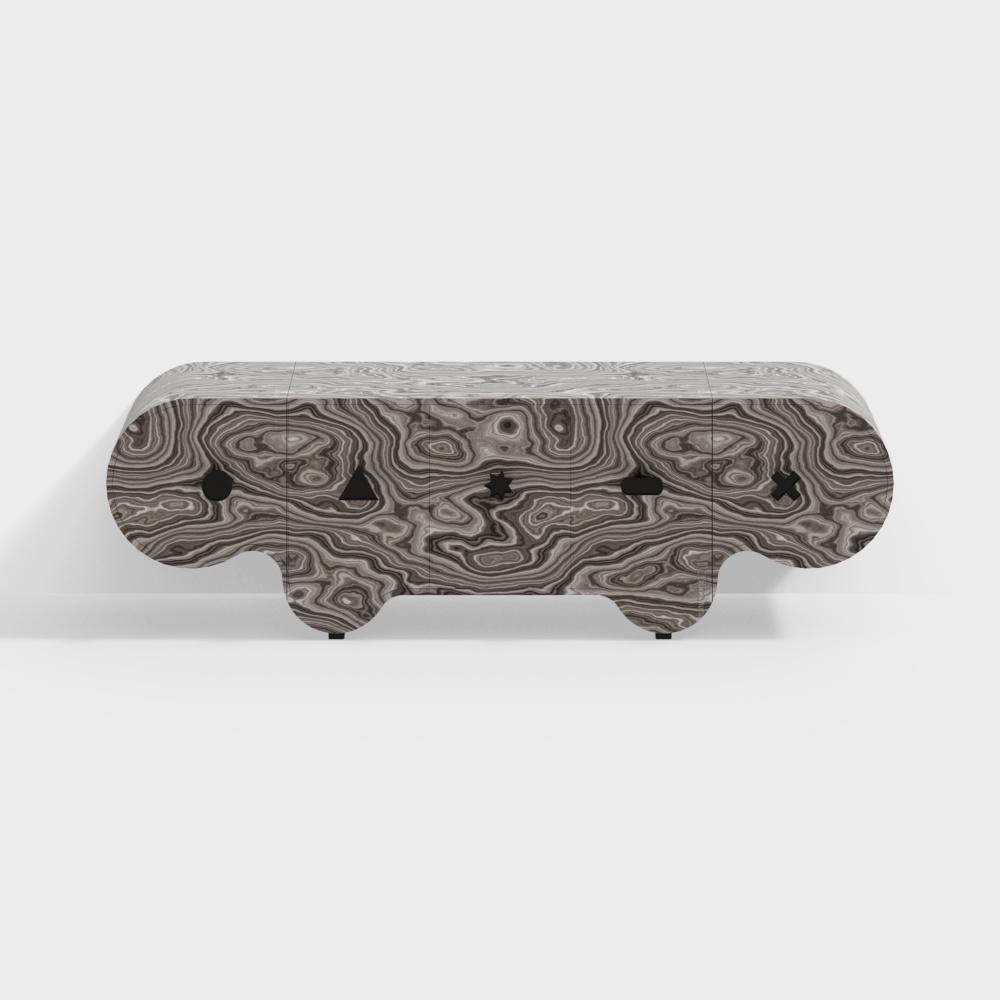 Tủ cửa ra vào hình dạng đặc biệt hiện đại