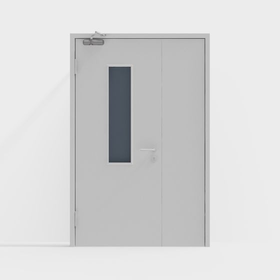 Industrial Style Door 3D model for Modern Designs