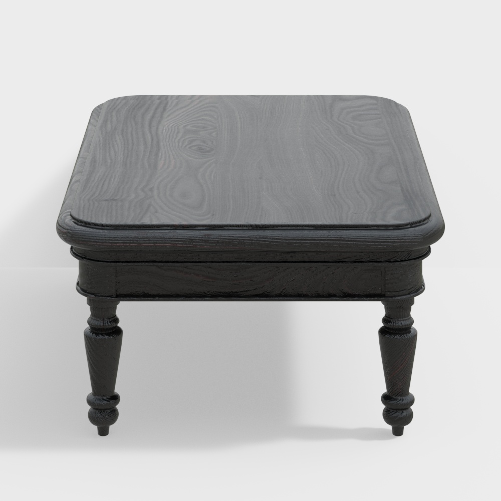 โต๊ะชาสีดำ